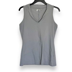 Athleta Women’s Tranquility Athletic Tank Too Gray V-Neck Size Small